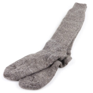 Kniestrümpfe, mittel grau