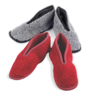 Puschen Wollflor - Auslaufmodell