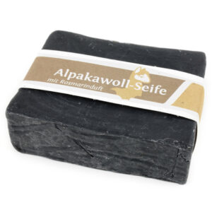 Alpakawoll-Seife Rosmarin natur