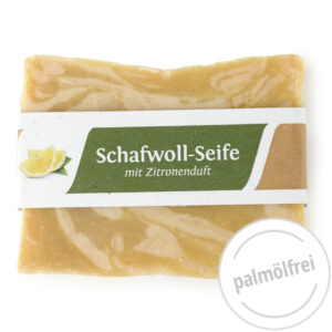 Schafwoll-Seife Zitronenduft