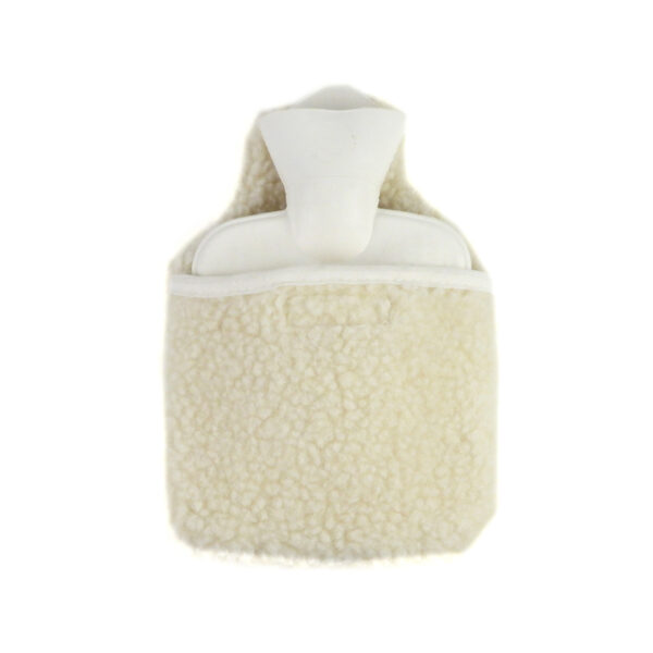 Kinder-Wärmflasche mit Bezug Wollflor – Bild 2