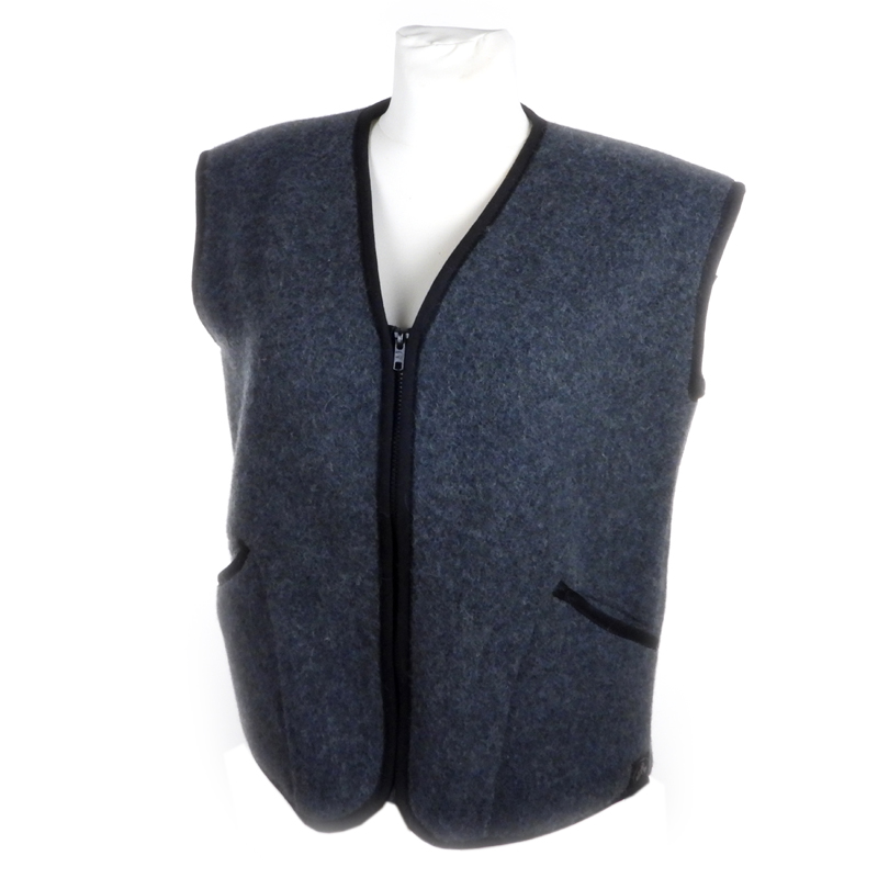 Webweste mit V-Ausschnitt, anthrazit – Bild 2