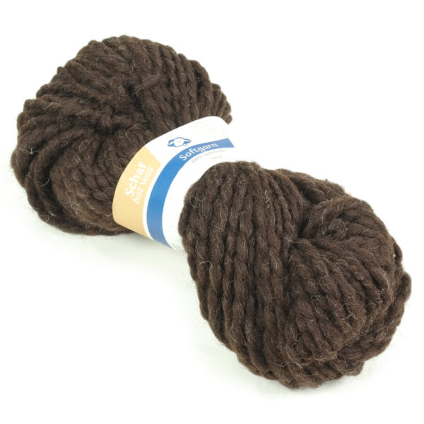 Softgarn braun - Auslaufartikel