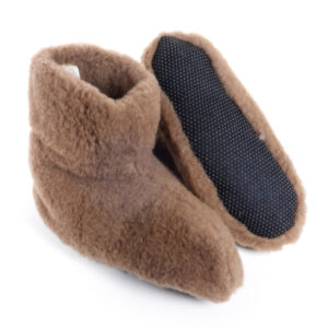 Schuh Yeti braun mit Noppensohle Gr. 46/47